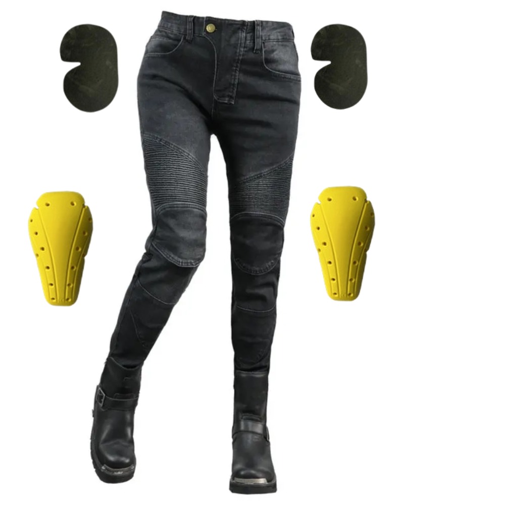 Motorcycle Gear For Woman - Jeans da Moto per Donna, Pantaloni
