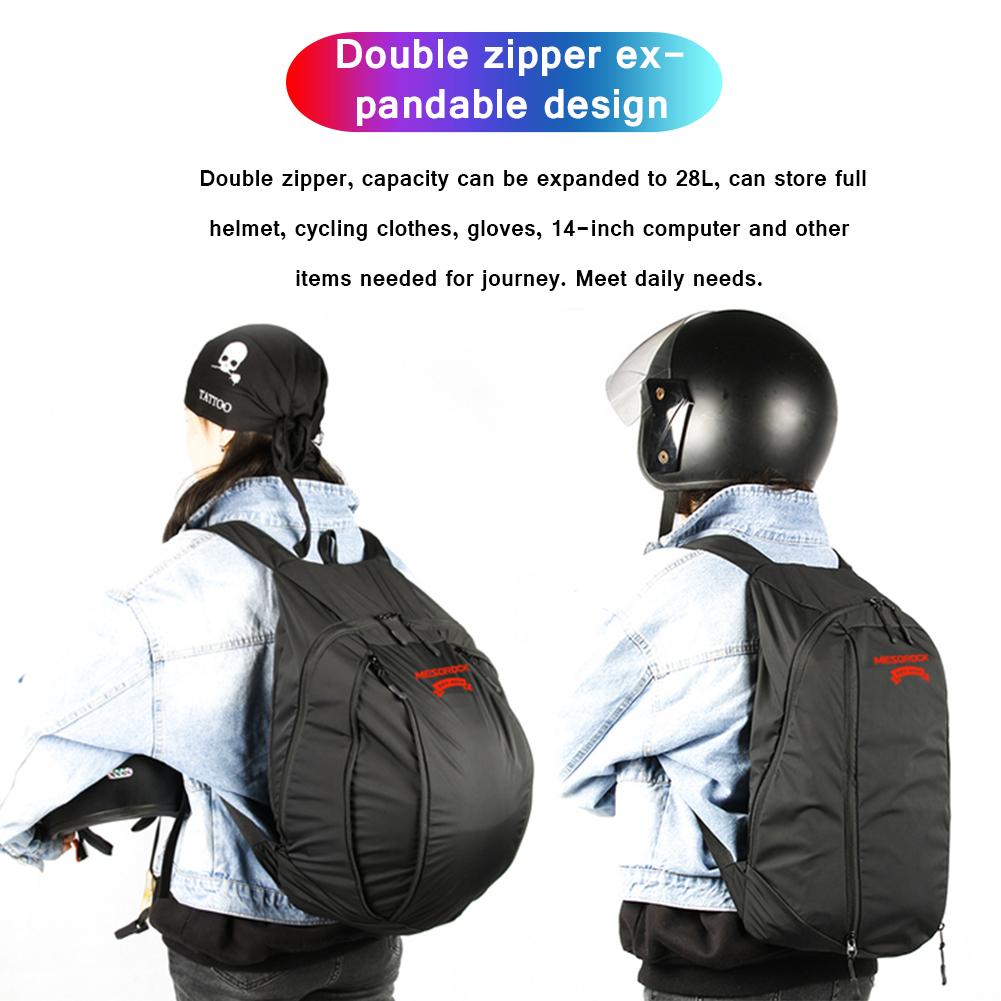 Zaino da moto da 20-28 litri B - Motorcycle Gear Backpack recensione e prezzo