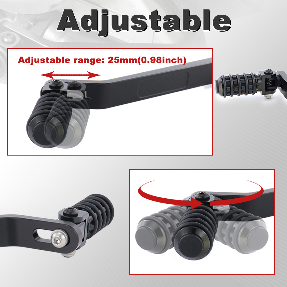 Leva del Cambio Regolabile in  - Motorcycle Gear Lever Extender recensione e prezzo