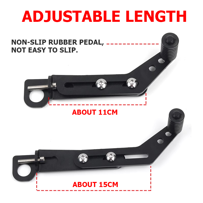 Pedale della leva del cambio d - Motorcycle Gear Lever Extender recensione e prezzo